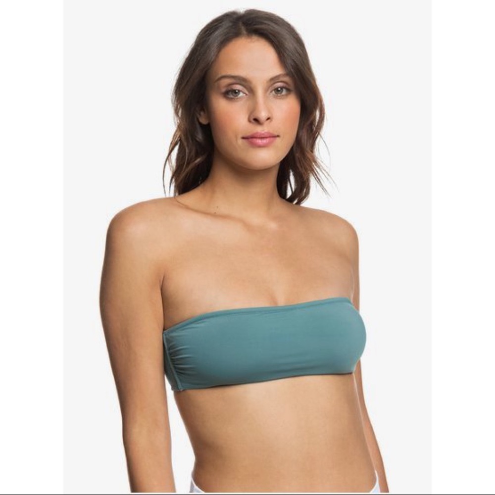 🔆 Roxy Swim in Love Bandeau Bikini Top - Picture 2 of 8